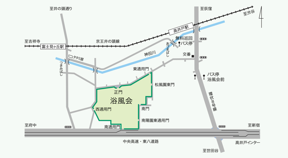 交通案内図